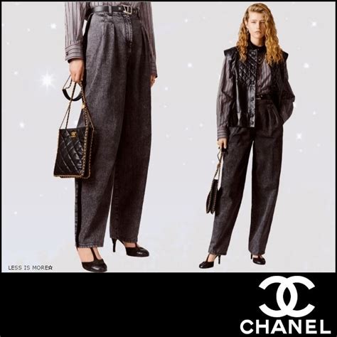 les jeans de chanel|chanel jeans 2022.